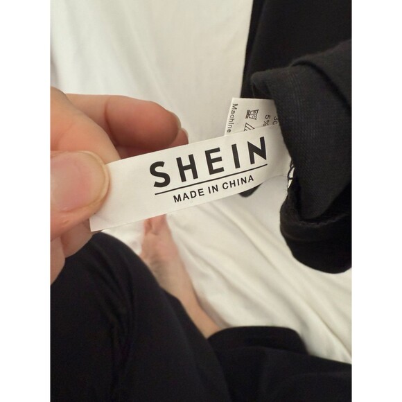 Shein May Contain Alcohol Funny T-Shirt Short Sleeve Black Women's XL - Picture 5 of 7